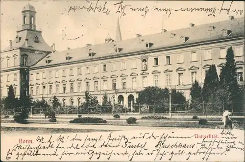 Ansichtskarte Bonn Universität Längsseite 1903