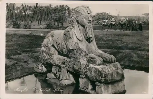 Postcard Memphis The Alabaster Sphinx 1910