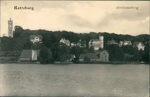 Ansichtskarte Ratzeburg Abrahamsberg 1907