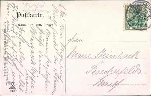 Ansichtskarte Ratzeburg Abrahamsberg 1907