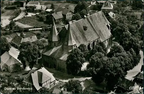 Ansichtskarte Bardowick Luftbild Dom 1960 