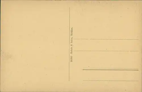 Ansichtskarte Stolpen Wasserpartie und Stadt 1913 