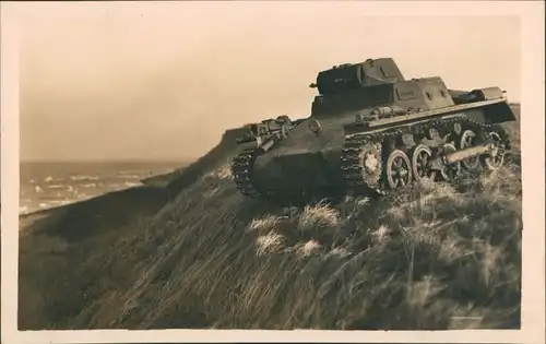 Militär/Propaganda 2.WK (Zweiter Weltkrieg Panzerkampfwagen I. 1940 Privatfoto