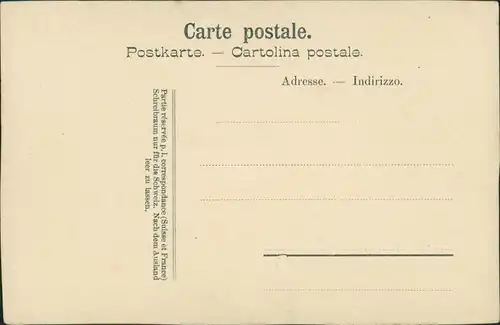 Ansichtskarte Göschenen Stadtpartie - Gotthardbahn 1908 