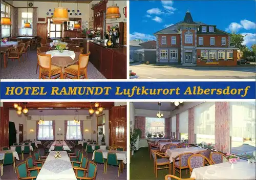 Albersdorf (Holstein) 4 Bild: Hotel Ramundt: Innen u. außen 1985