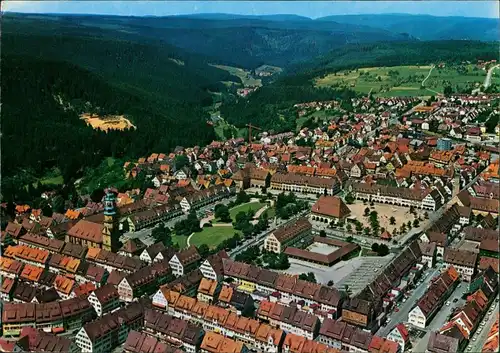 Ansichtskarte Freudenstadt Luftbild 1973