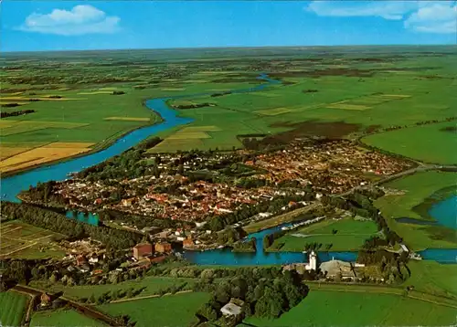 Ansichtskarte Friedrichstadt (Eider) Luftbild 1975