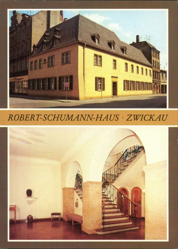 Zwickau Robert Schuhmann Haus Eingangshalle Und Treppenhaus