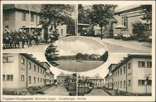 Munster-Lager Truppenübungsplatz, Lüneburger Heide, Pferde 1942