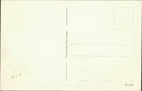 Ansichtskarte Dessau-Dessau-Roßlau Partie am Funkbrunnen 1911 