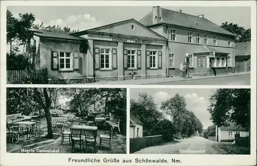 Schönwalde Neumark-Sternberg (Neumark) Prześlice Torzym 3B Gasthof, Straße 1940