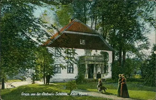 Ansichtskarte Klein Heere-Heere Obstwein-Schänke 1912 