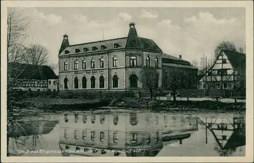 Ansichtskarte Klipphausen-Wilsdruff Gasthaus 1940 