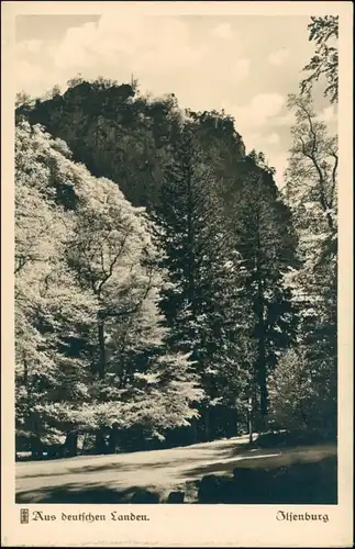 Ansichtskarte Ilsenburg (Harz) Waldpartie 1932 