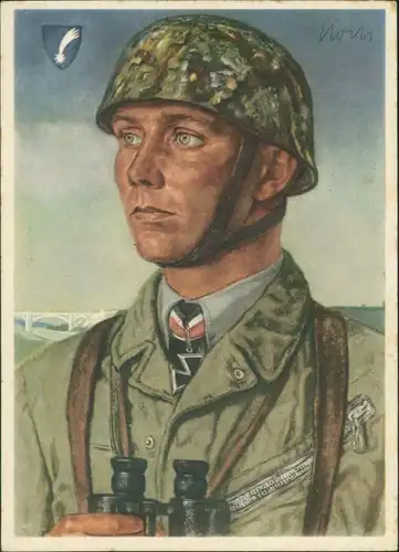 Deutschland Wehrmacht Luftlandetruppen Major Walter Koch, eroberer Fort   1942