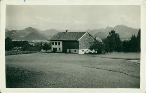 Ansichtskarte Heuberg-Stetten am kalten Markt Bauernhaus Hoched 1940 