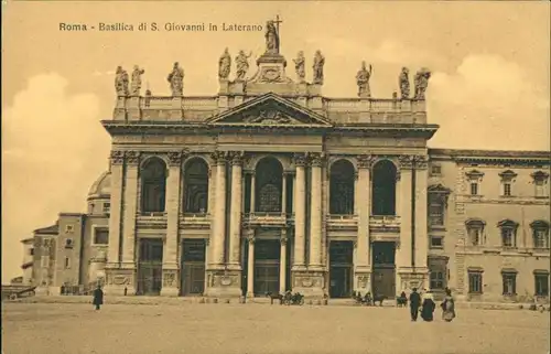 Cartoline Rom Roma Basilica San Giovanni in Laterano/Lateranbasilika 1924