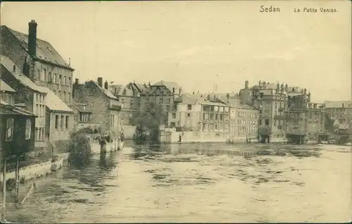 CPA Sedan Sedan La Petit Venise 1916