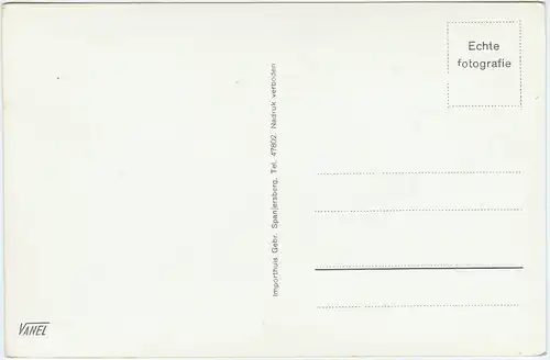 Ansichtskarte  Niederlande Spruchkarte 1970 