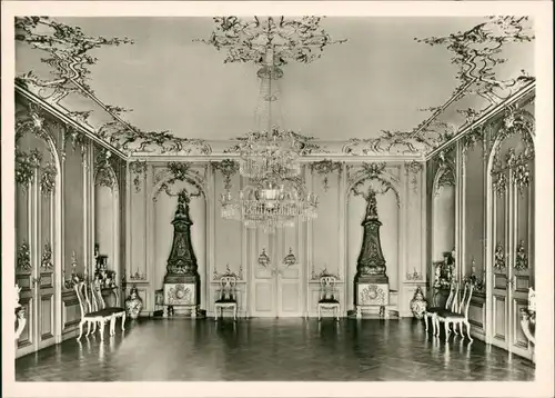 Ansichtskarte Kassel Cassel Schloss Wilhelmsthal: Speisesaal 1940