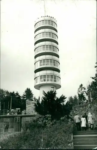 Brandenburg an der Havel Friedenswarte mit Besuchern 1975 Privatfoto
