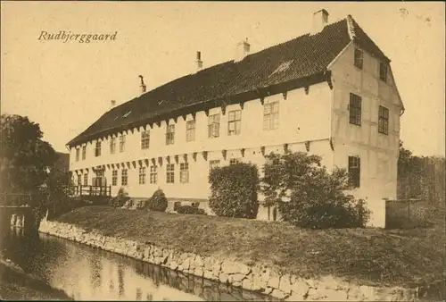Postcard Dannemare Rudbjerggård/Rudbjerggaard 1913