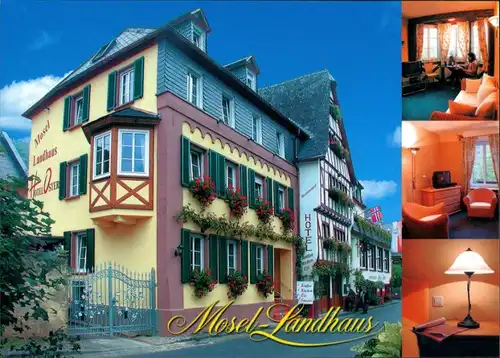 Ansichtskarte Ediger-Eller Mosel-Landhaus, Hotel Restaurant Oster 1990