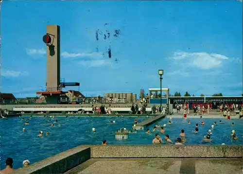 Grömitz (Holstein) Beheiztes Meerwasser-Schwimmbad, Das Bad der Sonnenseite 1980