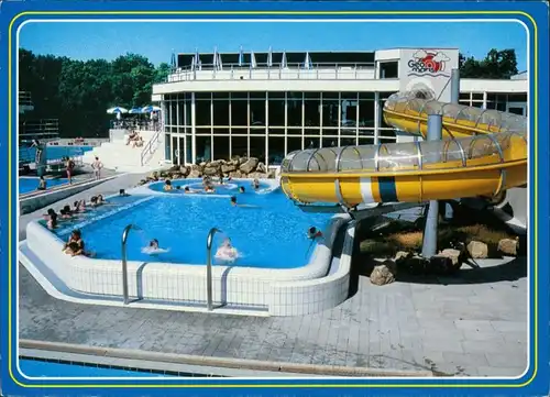 Gerolzhofen Freizeit- und Badeparadies Geomaris, Rutsche Aussenbecken 1994