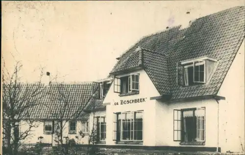 Postkaart Bennekom Hotel-Pension De Boschbeek 1947