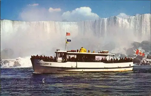 Niagara Falls (NY) Niagarafälle / Niagara Falls US - Dampfer 1965