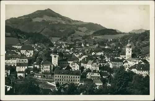 Ansichtskarte Waidhofen an der Ybbs Blick auf die Stadt 1929
