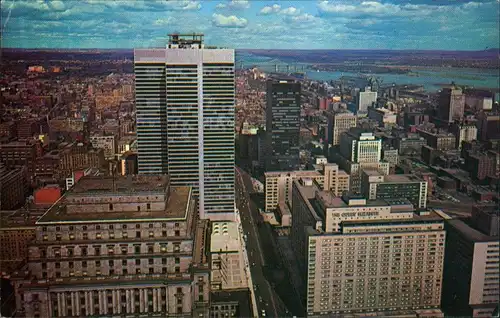 Postcard Montreal Blick über die Stadt 1969