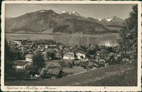 Ansichtskarte Gmund am Tegernsee Blick auf den Tegernsee 1929