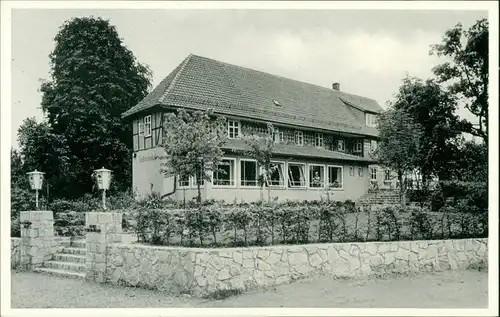 Ansichtskarte Groß Ilde-Bockenem Kastanienhof / Gaststätte Evensen 1932