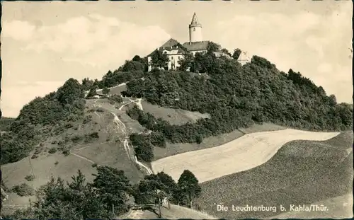 Ansichtskarte Kahla (Thüringen) Leuchtenburg 1959