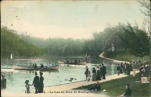 CPA 16. Arrondissement (Passy)-Paris Bois de Boulogne 1907