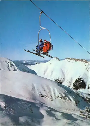 Zakopane Wyciąg narciarski na Hali Goryczkowej/Skilift im Goryczkowa-Tal 1980