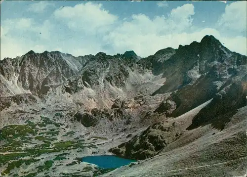Zakopane Widok z Kasprowego Wierchu Kasprowy Wierch (1987m) Hohe Tatra 1961
