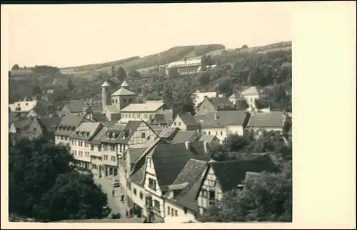 Foto Münstereifel Panorama-Ansicht mit Kirche 1944 Privatfoto 