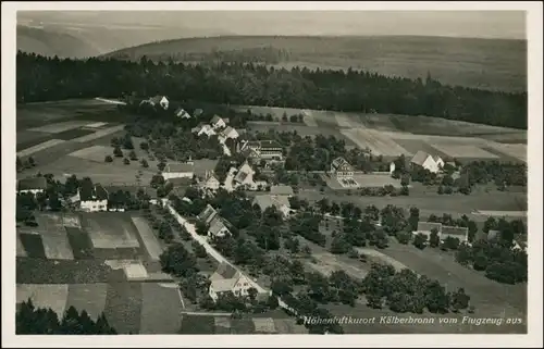 Ansichtskarte Kälberbronn -Pfalzgrafenweiler Luftbild 1932 