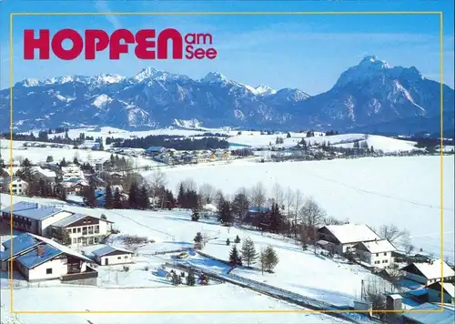 Ansichtskarte Hopfen am See-Füssen Winterstimmung 2000