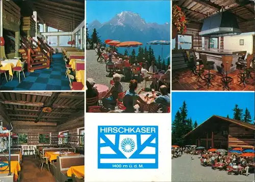 Ansichtskarte Ramsau bei Berchtesgaden Berggaststätte Hirschkaser 1995