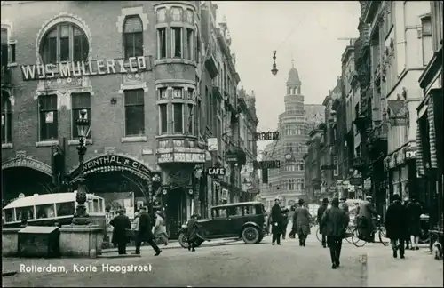 Postkaart Rotterdam Rotterdam Korte Hoogstraat 1965