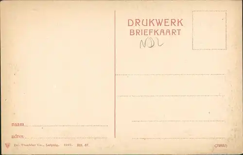 Postkaart Rotterdam Rotterdam Steiger 1907