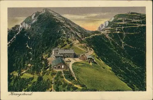 Ansichtskarte Urfeld-Kochel am See Herzogstandhäuser 1928