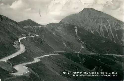 Cartoline .Trentino-Südtirol Jaufenpass - Römerkurve 1923