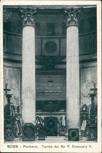 Cartoline Rom Roma Pantheon 1928