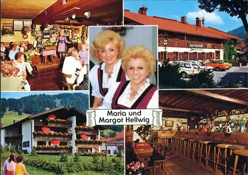 Ansichtskarte Reit im Winkl Zum Kuhstall - bei Maria und Addi Hellwig 1988