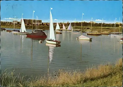 Ansichtskarte Lebenstedt-Salzgitter Yachthafen 1966